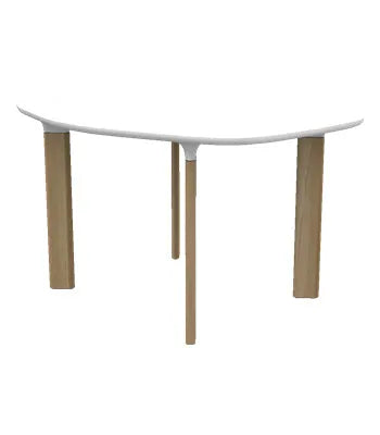 Analog Bord JH43 från Fritz Hansen - Ek finér / Svart / Svart lakeret eg - Jacobsen Plus