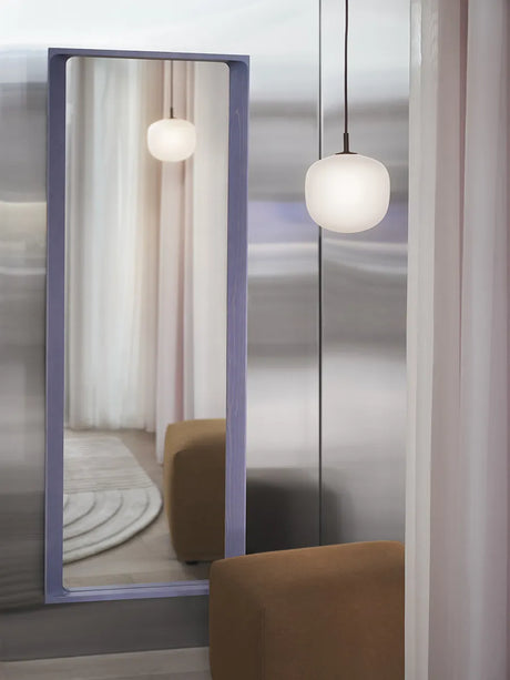 Arced Mirror, 170x61 från Muuto - Light green - Jacobsen Plus