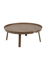 Around soffbord, extra stort från Muuto - Dark stained brown - Jacobsen Plus