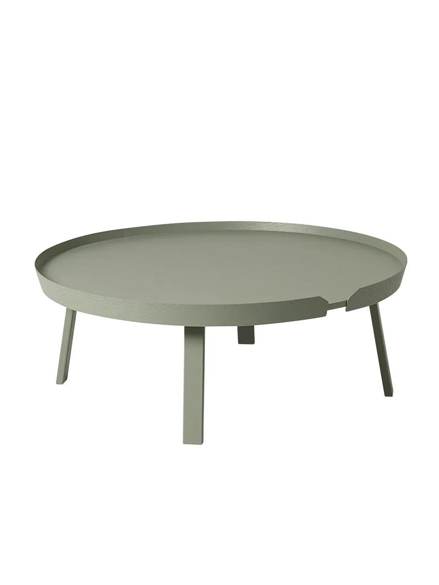Around soffbord, extra stort från Muuto - Dusty green - Jacobsen Plus