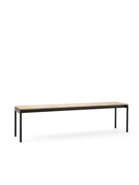 Ville AV28 Trädgårdsbänk, 180x40 från &Tradition - Brons Green - Jacobsen Plus