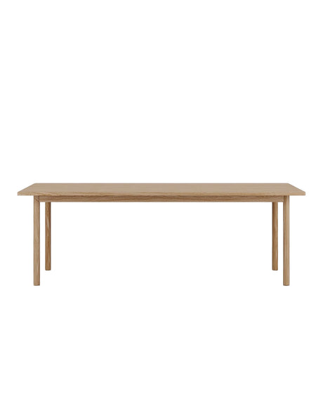 ESSENTIAL OAK matbord 220x90 cm ekfanér, från WB Manufaktur - Jacobsen Plus