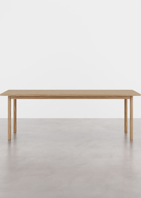 ESSENTIAL OAK matbord 220x90 cm ekfanér, från WB Manufaktur - 2 - Jacobsen Plus