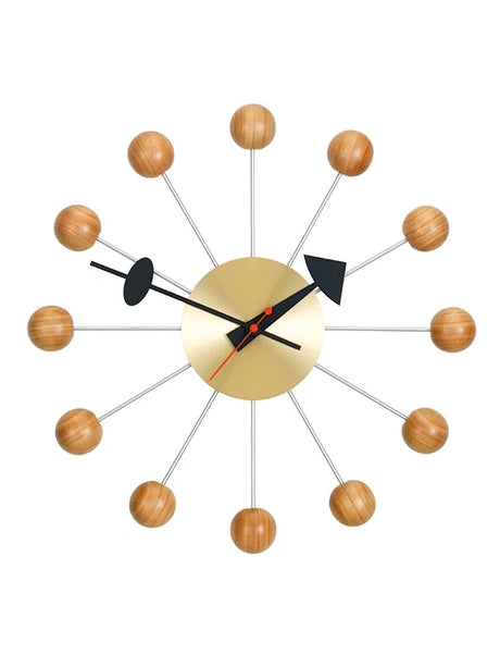 Ball Clock från Vitra - Flerfärgad - Jacobsen Plus