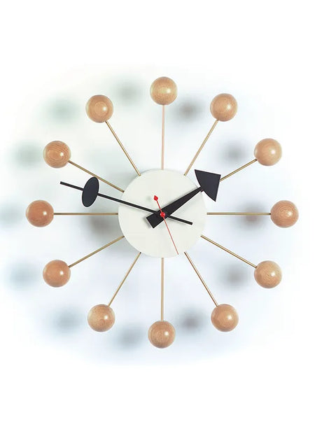 Ball Clock från Vitra - Flerfärgad - Jacobsen Plus