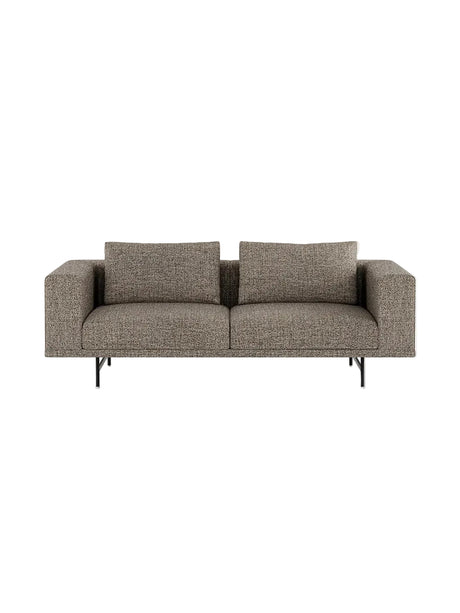 Vipp - Loft 2-personerssoffa - Bark - Svart pulverlakeret stel - Jacobsen Plus