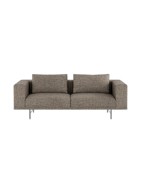 Vipp - Loft 2-personerssoffa - Bark - Svart pulverlakeret stel - Jacobsen Plus