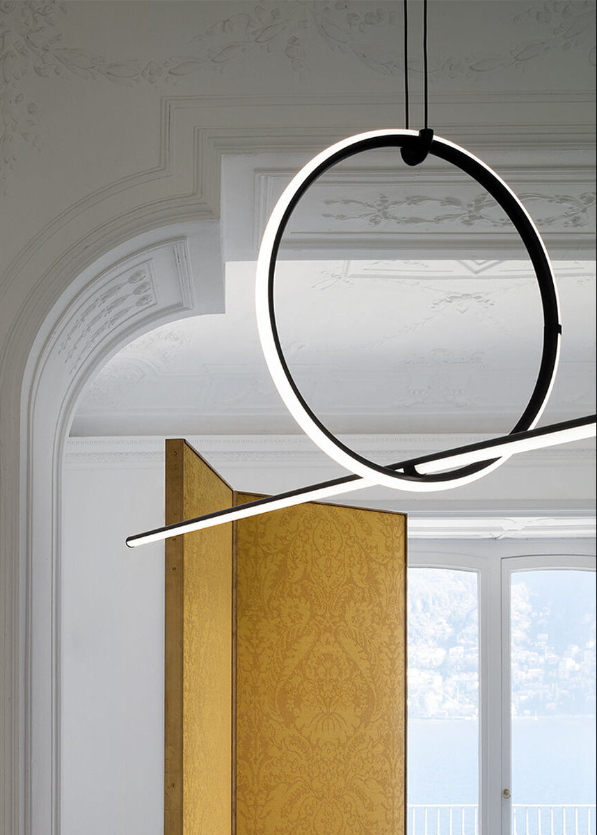 Arrangements 2, Round L / Line inkl. baldakin från Flos - 2 - Jacobsen Plus