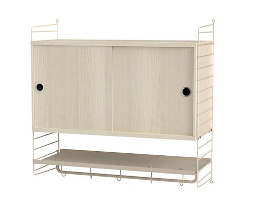 Sovrum, paket F från String - Beige - ask - Jacobsen Plus