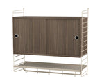 Sovrum, paket F från String - Beige - valnød - Jacobsen Plus