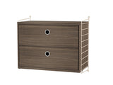 Sovrum, paket A från String - Beige - valnød - Jacobsen Plus