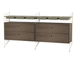 Sovrum, bundle G från String - Beige - valnød - Jacobsen Plus