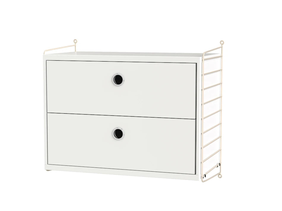 Sovrum, paket A från String - Beige - vit - Jacobsen Plus