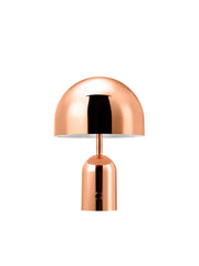 Bell Bärbar bordslampa, koppar från Tom Dixon