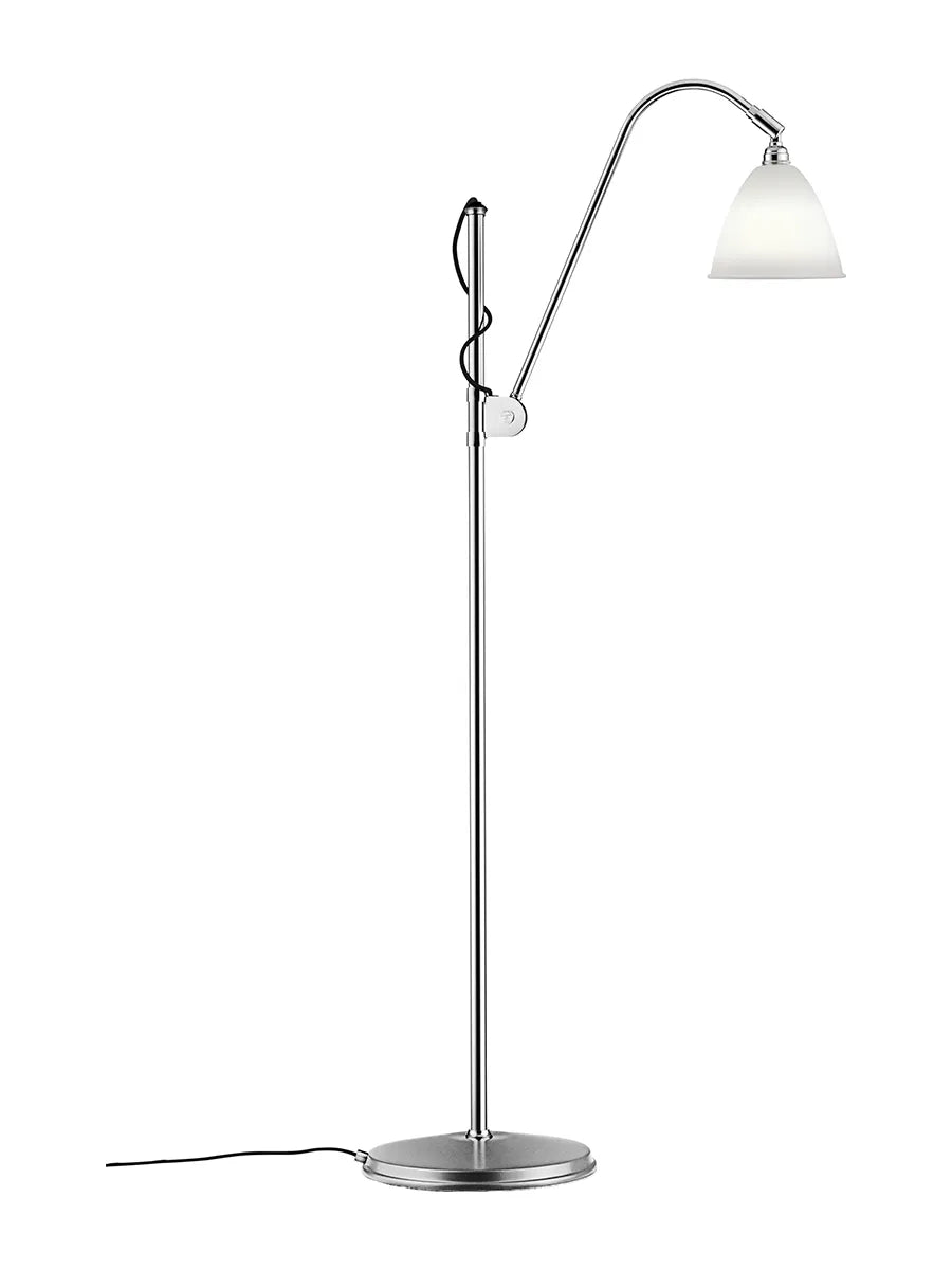 Bestlite BL3S Golvlampa från GUBI - Porslin-krom - Jacobsen Plus