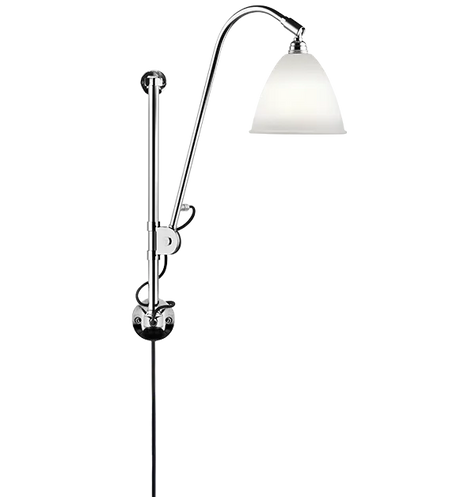 Bestlite BL5 Vägglampa från GUBI - Mathvid - Krom - Jacobsen Plus