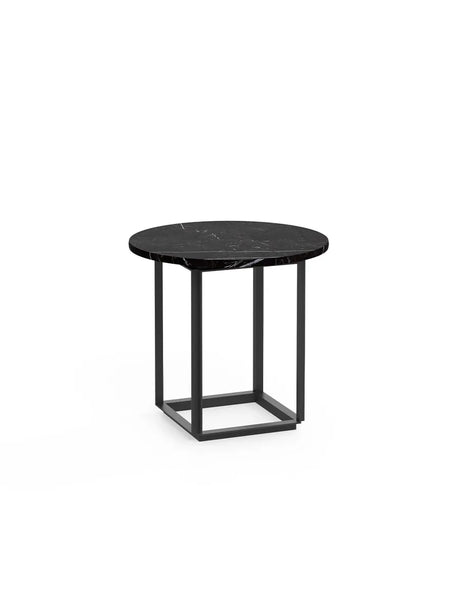 Florence sidobord Ø50, svart Marquina från New Works - Jacobsen Plus