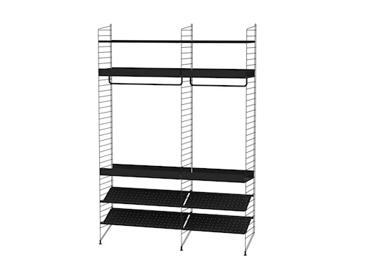 Sovrum, paket C från String - Svart - svart - Jacobsen Plus