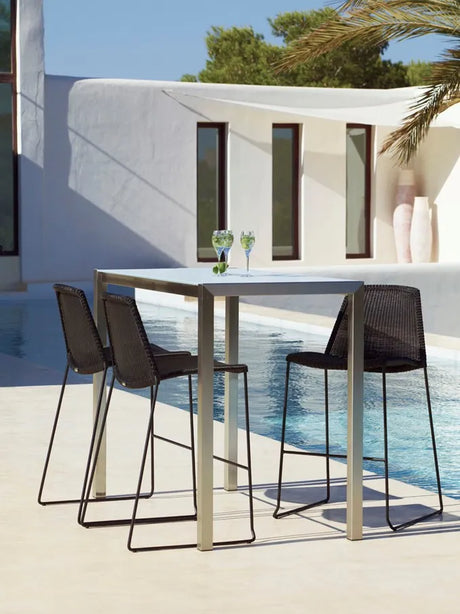 Breeze Barstol från Cane-line - Black - Jacobsen Plus