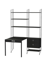 Kontor, paket E från String - Svart - svart ask - Jacobsen Plus