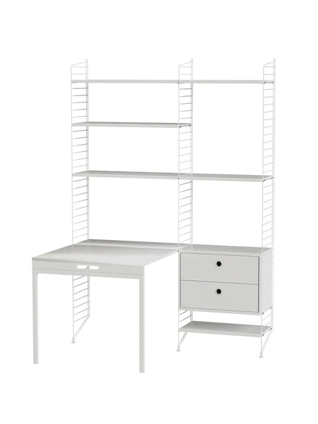 Kontor, paket E från String - Vit - vit - Jacobsen Plus