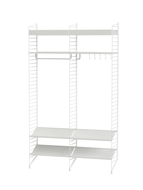 Hallway K, Bokhylla för hallen från String Furniture - White - Jacobsen Plus