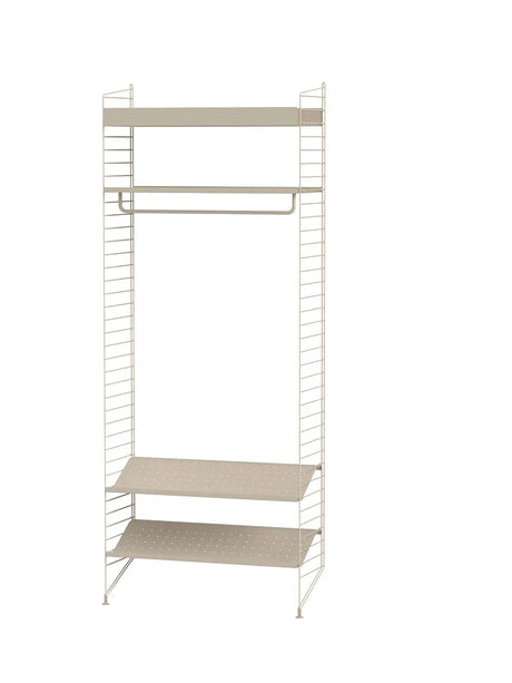 Hallway L, entrébokhylla från String Furniture - Black - Jacobsen Plus