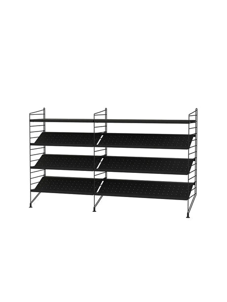 Hallway N, entrébokhylla från String Furniture - Black - Jacobsen Plus