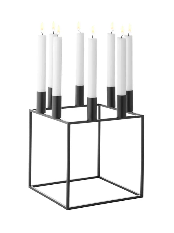 Kubus 8 Ljusstake, svart från Audo Copenhagen