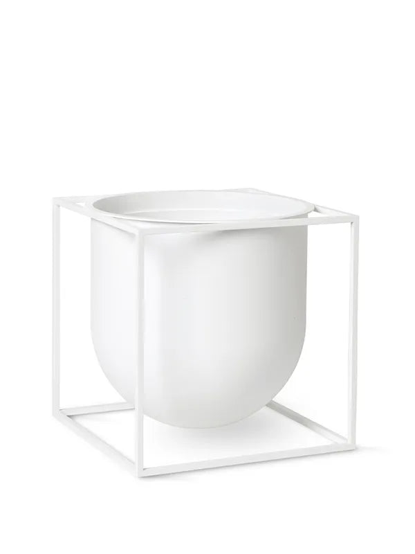 Kubus Flowerpot 23, vit från Audo Copenhagen - 1 - Jacobsen Plus