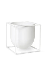 Kubus Flowerpot 23, vit från Audo Copenhagen - 1 - Jacobsen Plus