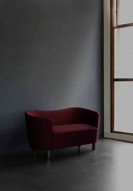 Mingle Soffa från Audo Copenhagen - Natural Oak - Sheepskin Moonlight - Jacobsen Plus