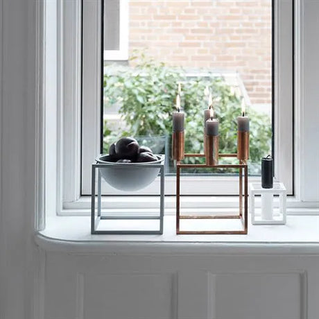 Kubus 1 Ljusstake, vit från Audo Copenhagen - 3 - Jacobsen Plus