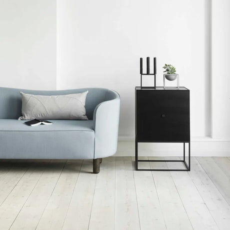 Mingle Soffa från Audo Copenhagen - Natural Oak - Sheepskin Moonlight - Jacobsen Plus