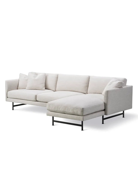 Calmo 3-sits Soffa med schäslong, sunniva 717 från Fredericia Furniture - 5 - Jacobsen Plus