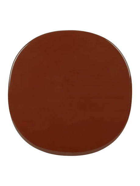 Carmel soffbord, stenröd i 60 x 60 cm från GUBI - 5 - Jacobsen Plus