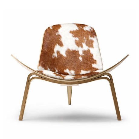 CH07 Skalstol, oljad ek/kohud, brun av Hans J. Wegner - 1 - Jacobsen Plus
