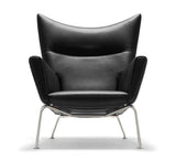 CH445 Wing Chair av Hans J. Wegner - Läder: Thor 301 - Jacobsen Plus