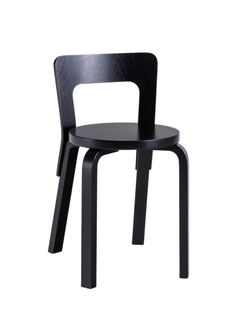 Chair 65 från Artek - Birk-Svart - Jacobsen Plus