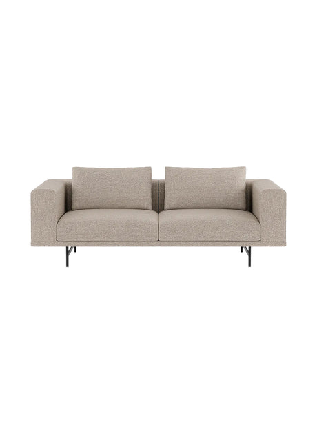 Vipp - Loft 2-personerssoffa - Bark - Svart pulverlakeret stel - Jacobsen Plus