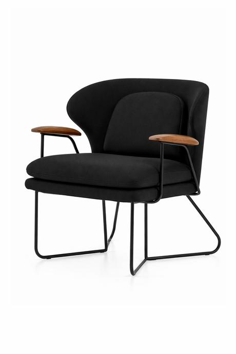 Chillax loungestol i valnöt, Relate 191 från Stellar Works - 1 - Jacobsen Plus