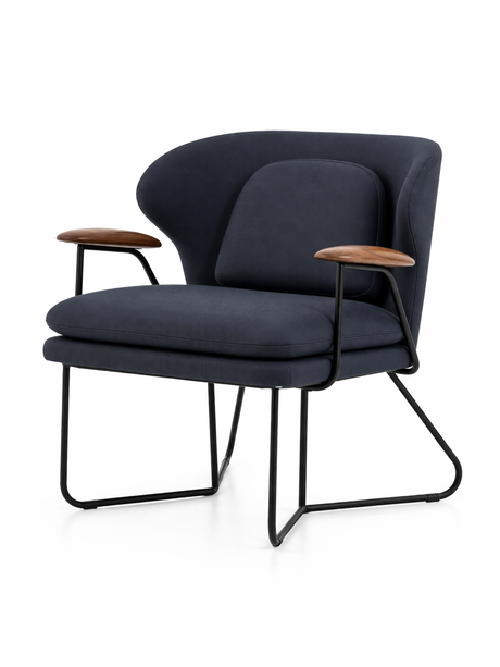 Chillax loungestol i valnöt, Relate 691 från Stellar Works - 1 - Jacobsen Plus