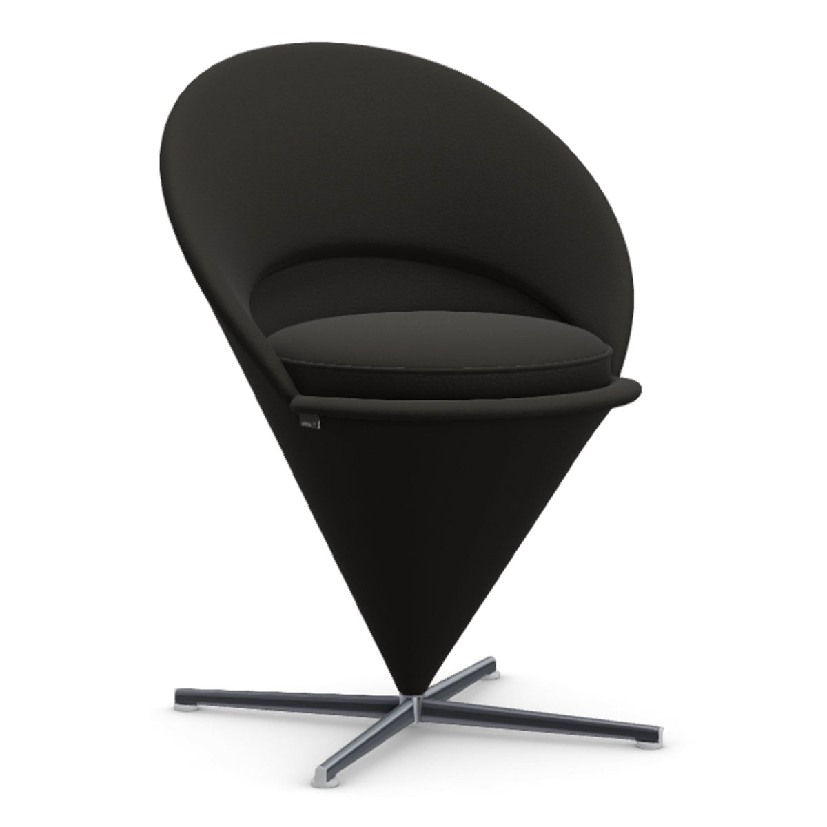 Cone Chair av Verner Panton - Tonus 01 black - Jacobsen Plus