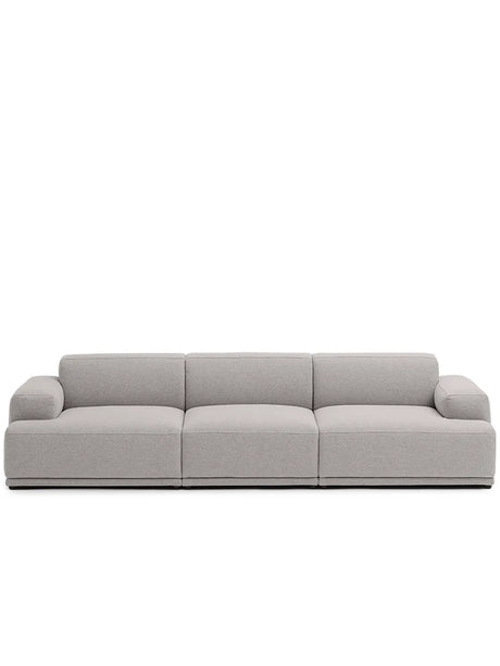 Connect Soft Modulär 3 pers. soffa, kombination 1 från Muuto - Re-Wool 128 - Jacobsen Plus
