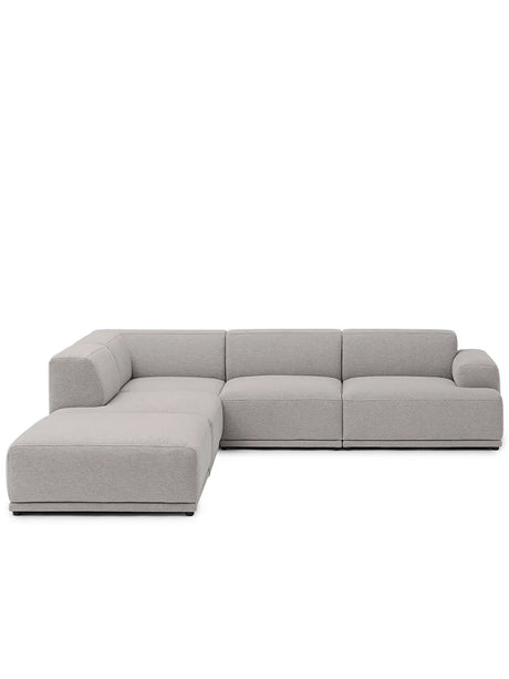 Connect Soft Modulär hörnsoffa, kombination 1 från Muuto - Re-Wool 128 - Jacobsen Plus