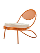 Copacabana Loungefåtölj, internationell orange från GUBI - 1 - Jacobsen Plus