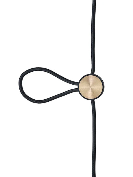 Cord Adjuster från Le Klint - Svart base-rustfrit stål - Jacobsen Plus