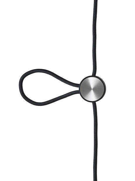 Cord Adjuster från Le Klint - Svart base-rustfrit stål - Jacobsen Plus