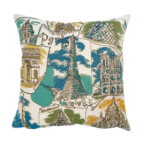 Paris Mon Amour, blå Kudde från Poulin Design - 1 - Jacobsen Plus