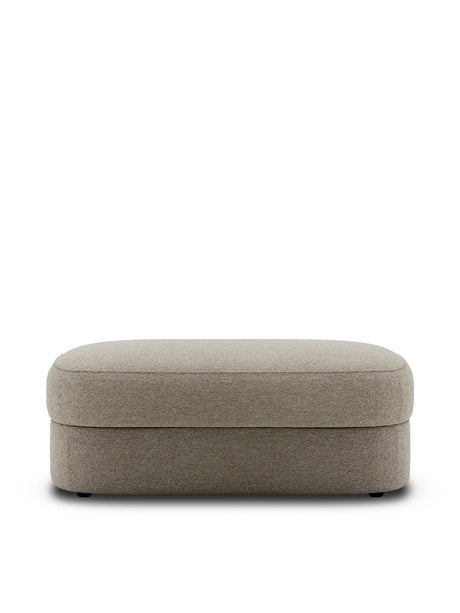 Covent Pouf, medium från New Works - Dark Taupe - Jacobsen Plus